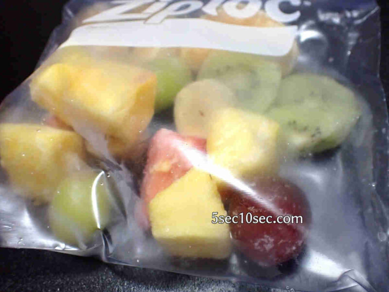 色んな果物を使って自宅で手作り冷凍フルーツが楽しめます。