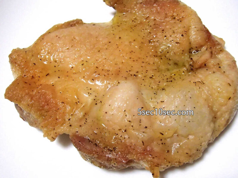 オーブンで鶏もも肉、チキンを焼く方法