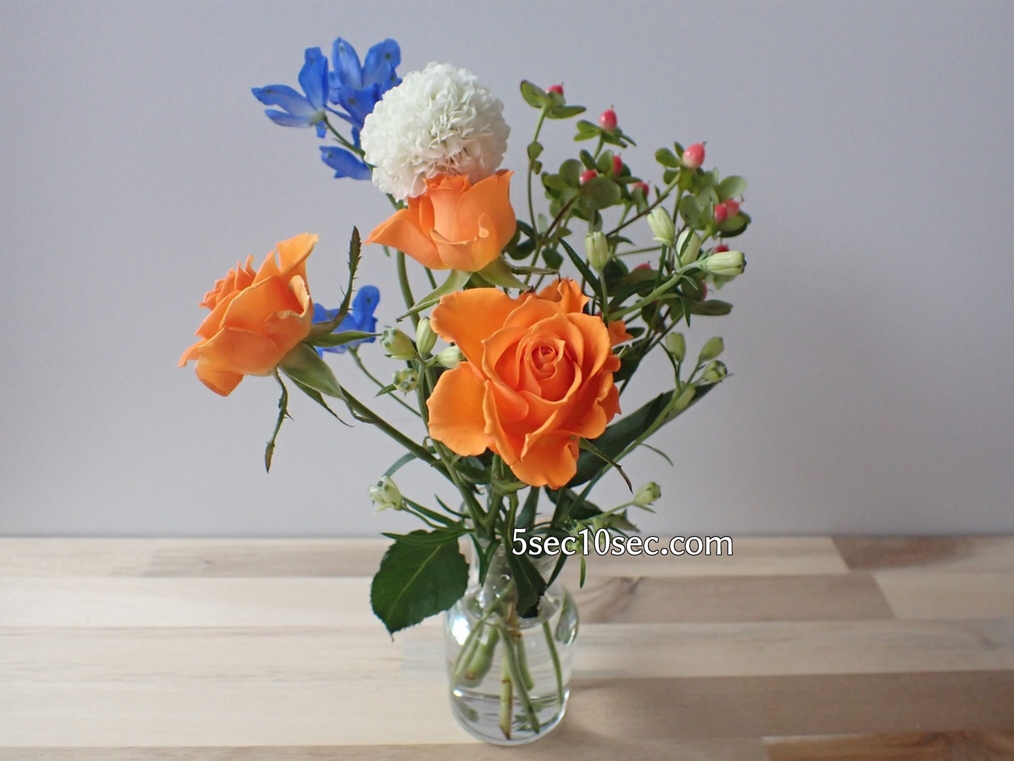 Bloomee LIFE（ブルーミーライフ）レギュラープラン　今週のお花　届いてから3日目の写真