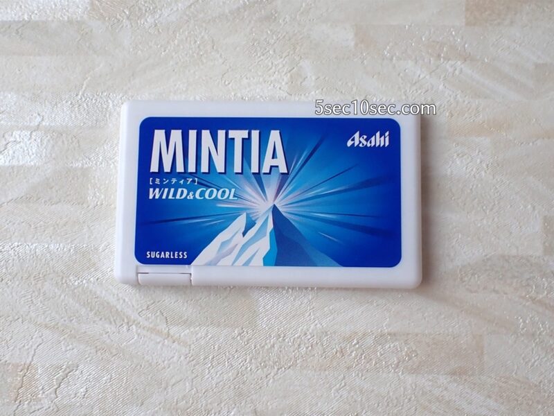 リニューアル後の新MINTIA 新ミンティア ワイルド＆クール カードタイプ容器の写真