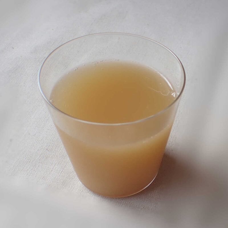 九州アスリート食品 長崎県産 生姜シロップの飲み方 水で薄めた希釈後